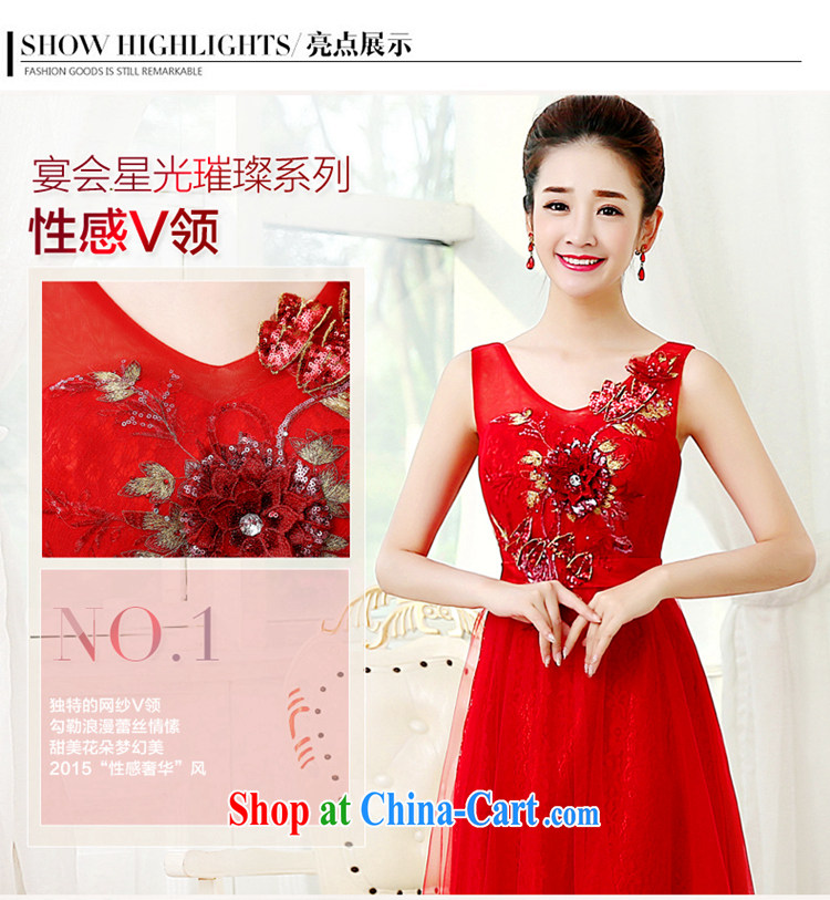 Time his wedding dress summer bridal long gown, shoulders serving toast bridesmaid clothing red evening dress Evening Dress uniforms female evening gown China Red XXL pictures, price, brand platters! Elections are good character, the national distribution, so why buy now enjoy more preferential! Health