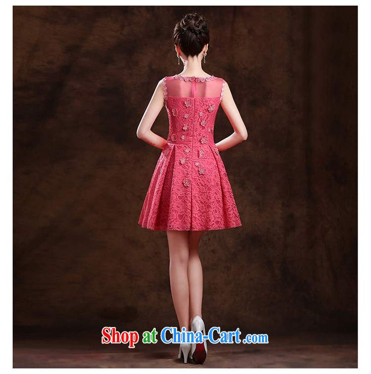 7 color 7 tone Korean version 2015 new bride toast wedding clothes dress short bridesmaid dress dresses L 033 watermelon red tailored final pictures, price, brand platters! Elections are good character, the national distribution, so why buy now enjoy more preferential! Health