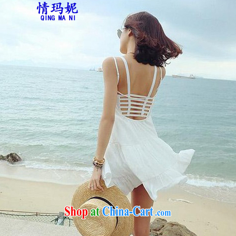 Love Princess Anne retro AA wind sense of biological empty back exposed tight wrapped around his chest bare chest a small strap vest female solid shirt G 5509 black, code, Princess Anne (QINGMANI), online shopping
