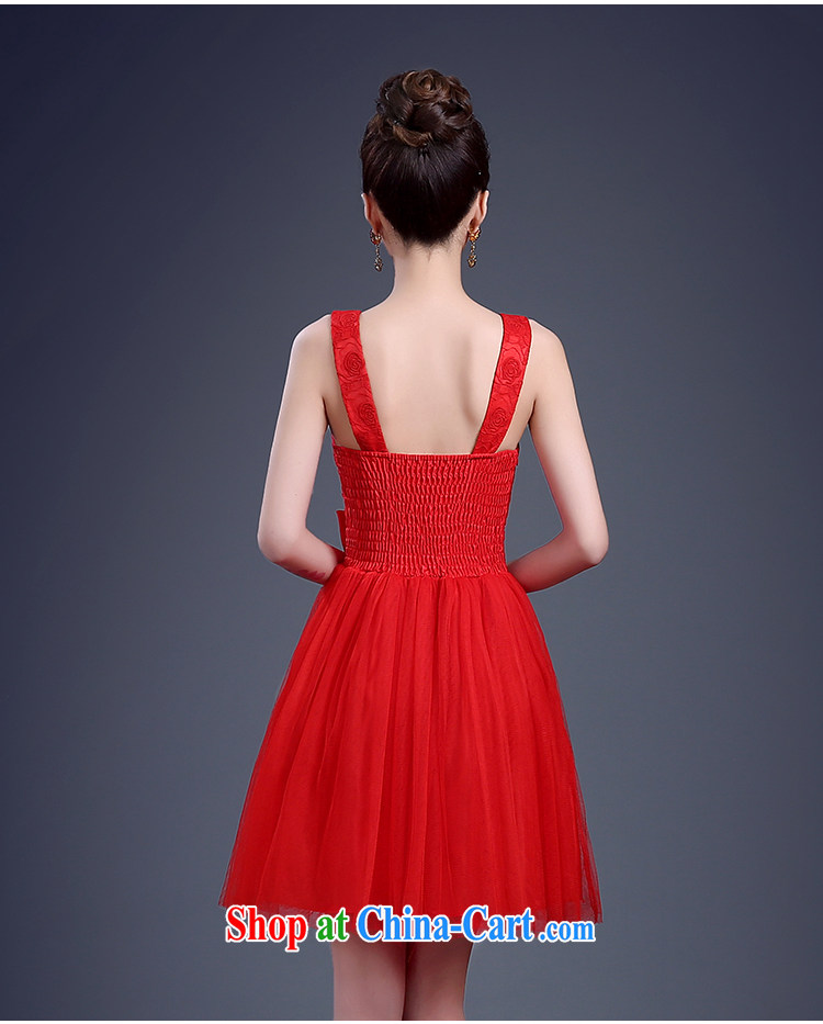 There's a spring and summer new bridesmaid shoulders short bridesmaid banquet dress sister's bridesmaid dress moderator small dress qlf 003 champagne color, pictures, price, brand platters! Elections are good character, the national distribution, so why buy now enjoy more preferential! Health