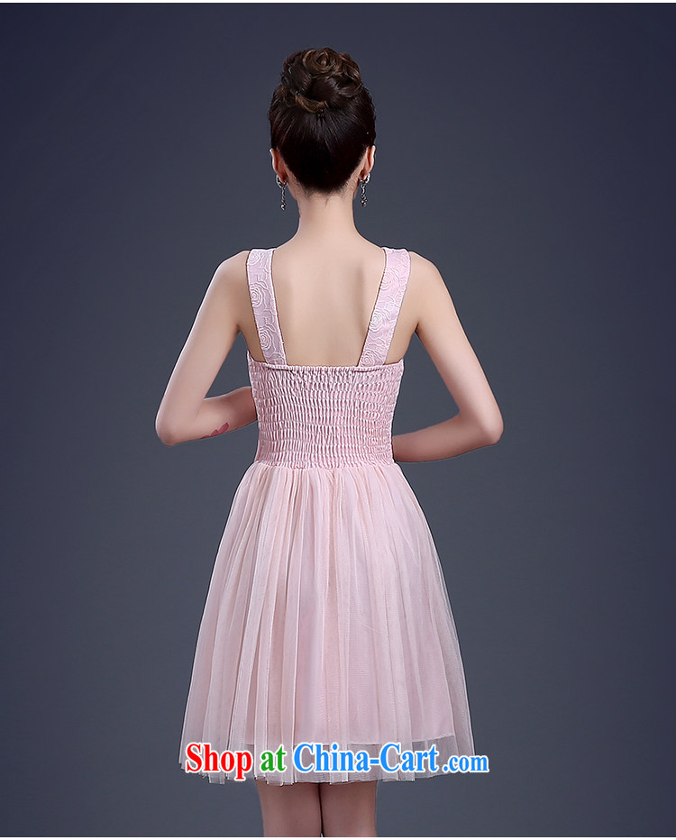 There's a spring and summer new bridesmaid shoulders short bridesmaid banquet dress sister's bridesmaid dress moderator small dress qlf 003 champagne color, pictures, price, brand platters! Elections are good character, the national distribution, so why buy now enjoy more preferential! Health