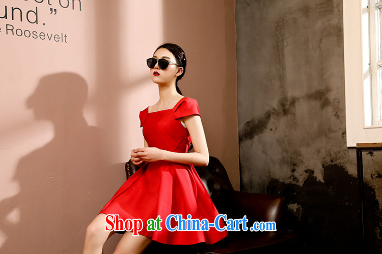 The Kou, 2015 new elegant style small dress dresses a field for cultivating graphics thin retro dresses 8492 red XL pictures, price, brand platters! Elections are good character, the national distribution, so why buy now enjoy more preferential! Health