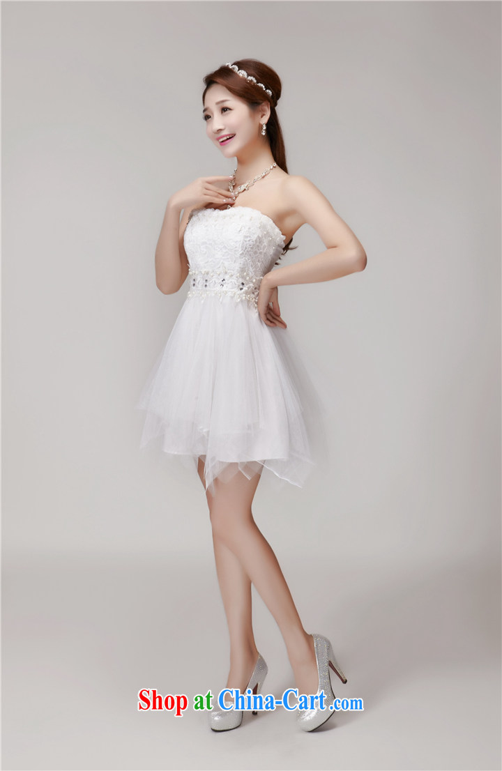 The Khao Lak, summer 2015 new manual staple Pearl inserts drill style beauty chest bare dresses bridesmaid groups dress dress 8868 white L pictures, price, brand platters! Elections are good character, the national distribution, so why buy now enjoy more preferential! Health