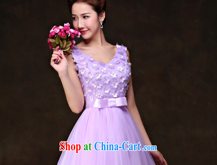7 color 7 tone bridesmaid Kit 2015 new bride toast serving short wedding banquet the marriage and late small dress skirt L 035 light purple M pictures, price, brand platters! Elections are good character, the national distribution, so why buy now enjoy more preferential! Health