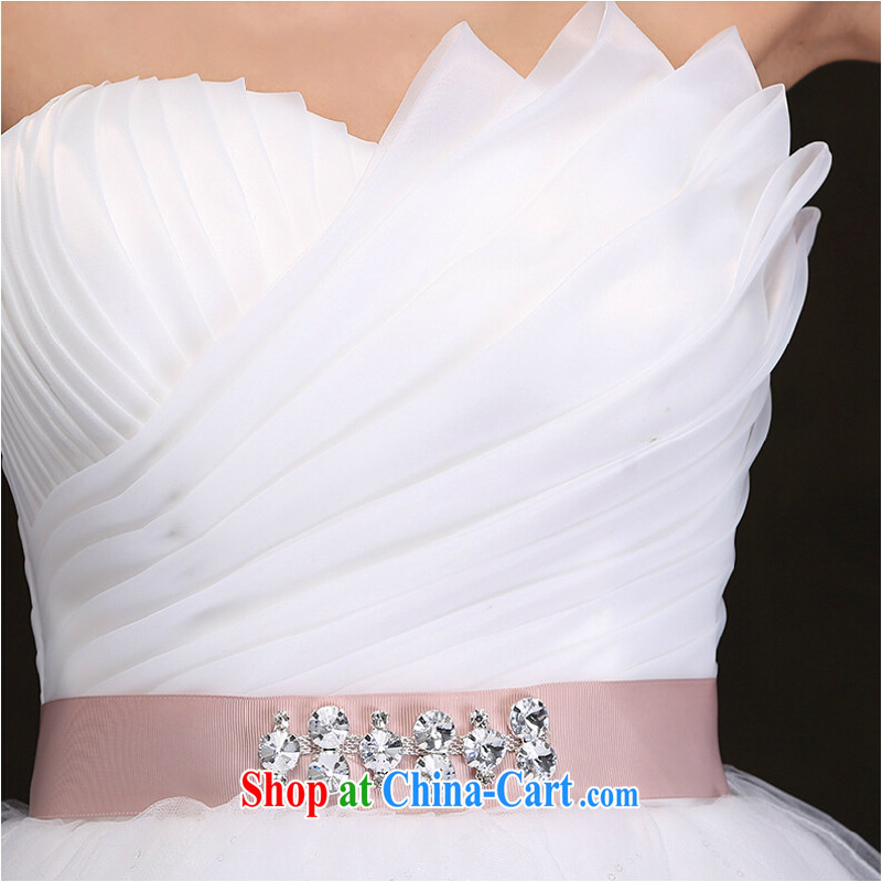 Yong-yan and Mr Ronald ARCULLI, bridal wedding dresses and stylish beauty short, Mary Magdalene chest shaggy dress Western style wedding bridesmaid dresses small white. size color is not final, Yong Yan close, and shopping on the Internet