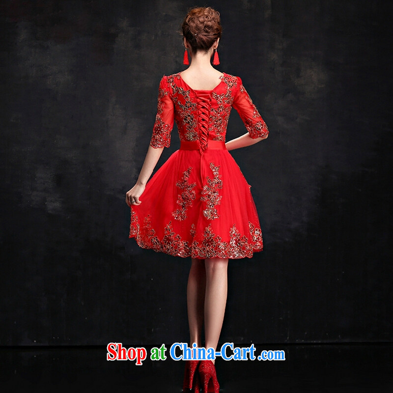 Yong-yan and Evening Dress 2015 new toast serving short, wedding dress Bridal Fashion wedding dresses summer Red. size color will not be refunded, Yong Yan good offices, shopping on the Internet