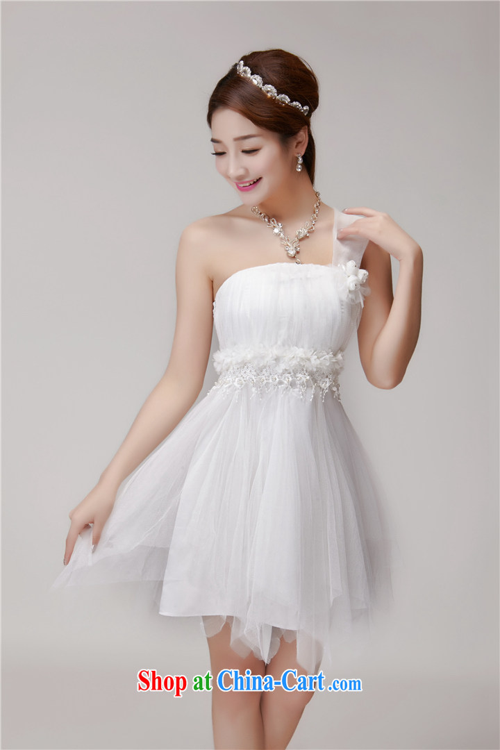 Advisory Committee world bridesmaid service 2015 new bridesmaid dresses in banquet dress sister skirt short, small dress summer apricot M pictures, price, brand platters! Elections are good character, the national distribution, so why buy now enjoy more preferential! Health
