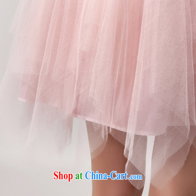 The Advisory Committee 2015 summer staple manually inserts Pearl drill style Beauty Chest bare dresses bridesmaid groups dress skirt pink L Advisory Committee, the World (SHANGSHIJIE), online shopping