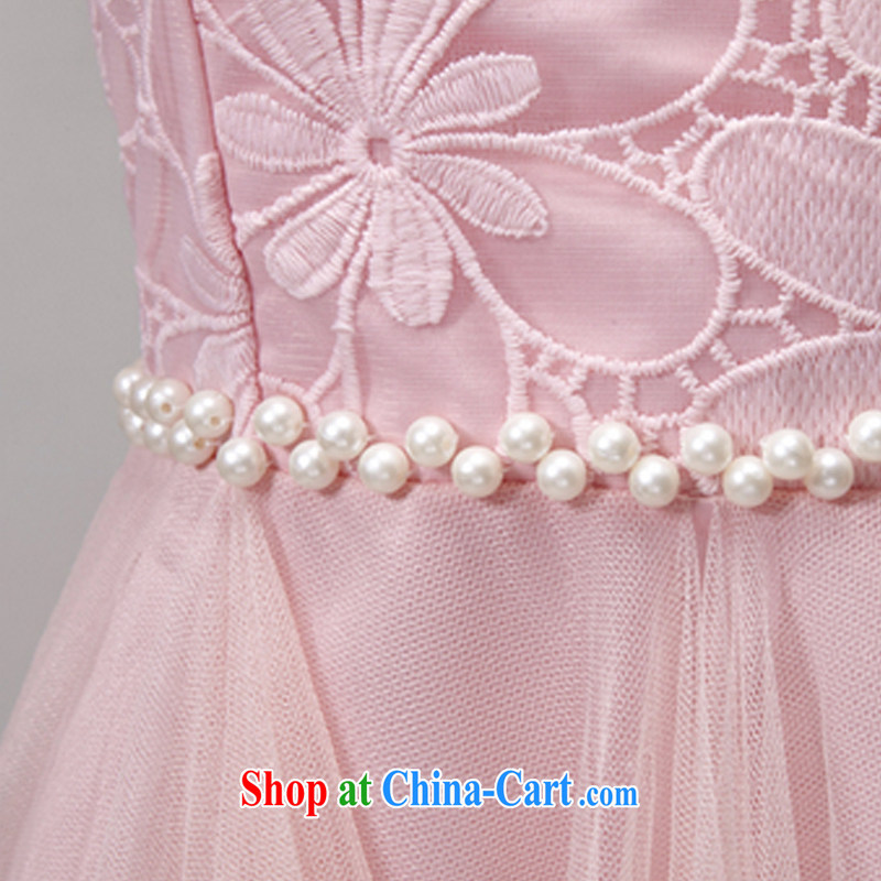 Advisory Committee the world 2015 summer hook-blossoms, manually set drill gems of Yuan Princess elasticated waist dress dress white L Advisory Committee, the World (SHANGSHIJIE), online shopping
