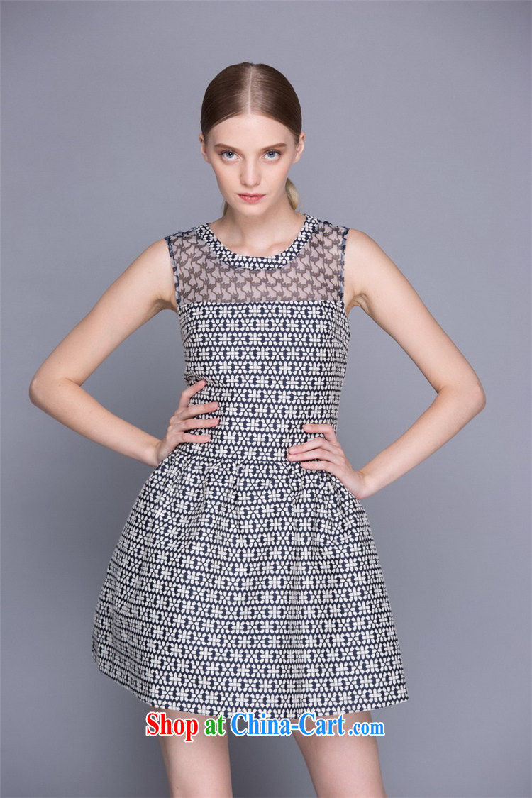 Abundant Ming summer 2015 new European site big geometric stamp vest dress dress girl picture color L pictures, price, brand platters! Elections are good character, the national distribution, so why buy now enjoy more preferential! Health