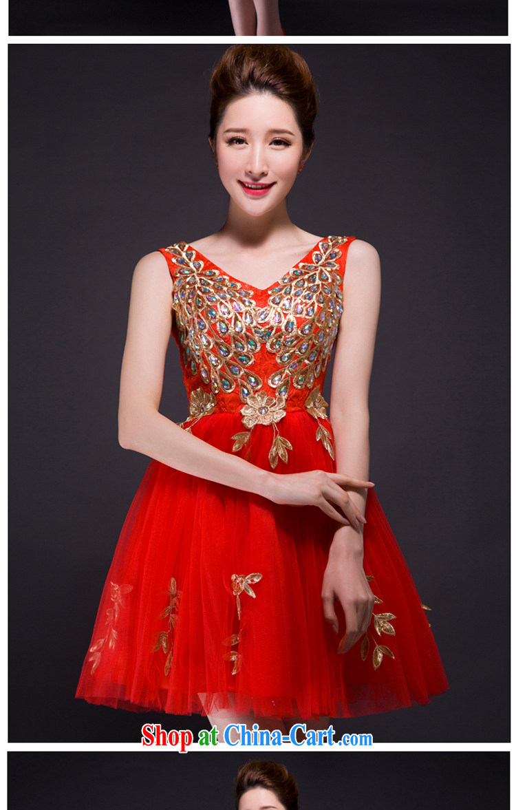 White home about bridal dresses wedding bows new dual-shoulder fashion annual small dress female red evening dress short banquet 2015 new wine red tailored contact Customer Service pictures, price, brand platters! Elections are good character, the national distribution, so why buy now enjoy more preferential! Health
