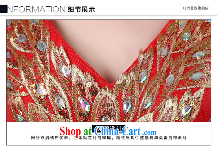 FSUNPARES/where is Hip Hop Le red evening dress long bows, serving double-shoulder dress spring and summer New Red XXL pictures, price, brand platters! Elections are good character, the national distribution, so why buy now enjoy more preferential! Health