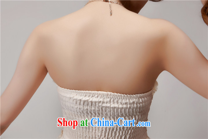 Connie vines into Lai, the 2015 manual staple Pearl inserts drill style beauty chest bare dresses bridesmaid groups dress skirt apricot L pictures, price, brand platters! Elections are good character, the national distribution, so why buy now enjoy more preferential! Health