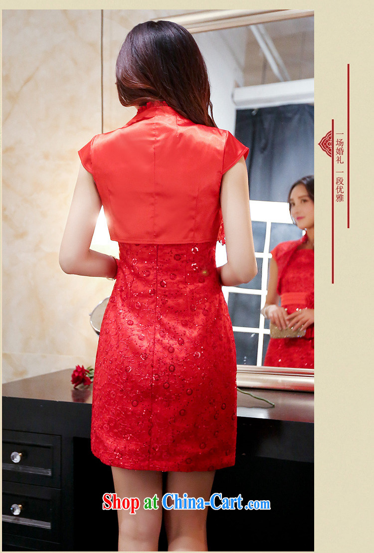 The scent of new women with short, red dress straps dress shaggy Web yarn short skirts wedding bridal toast dress sister bridesmaid dress at annual skirt red M pictures, price, brand platters! Elections are good character, the national distribution, so why buy now enjoy more preferential! Health