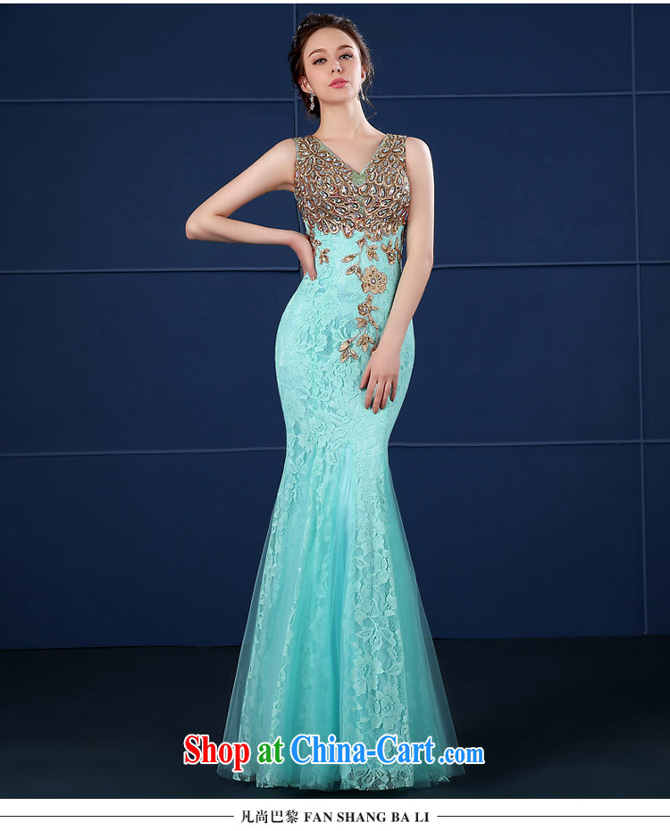 2015 new dress a Field shoulder crowsfoot long marriages served toast beauty wedding bridesmaid dress girl blue XXL pictures, price, brand platters! Elections are good character, the national distribution, so why buy now enjoy more preferential! Health