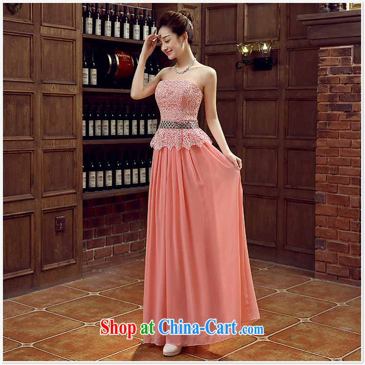 Long dress bridal bridesmaid wedding dress wedding toast service wedding Evening Dress long bridal with 2015 New Red XL pictures, price, brand platters! Elections are good character, the national distribution, so why buy now enjoy more preferential! Health