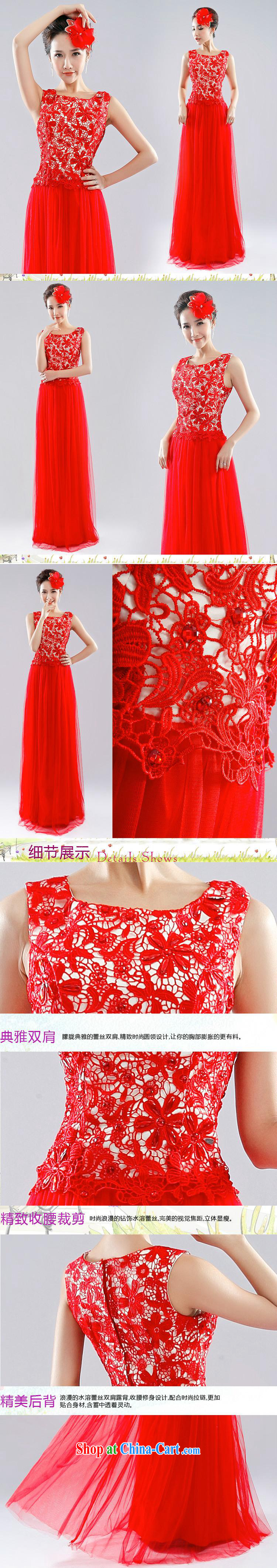 2015 red dress Korean version of the new bride, toast service beauty marriage wedding field shoulder-length, 1007 LF blue L pictures, price, brand platters! Elections are good character, the national distribution, so why buy now enjoy more preferential! Health