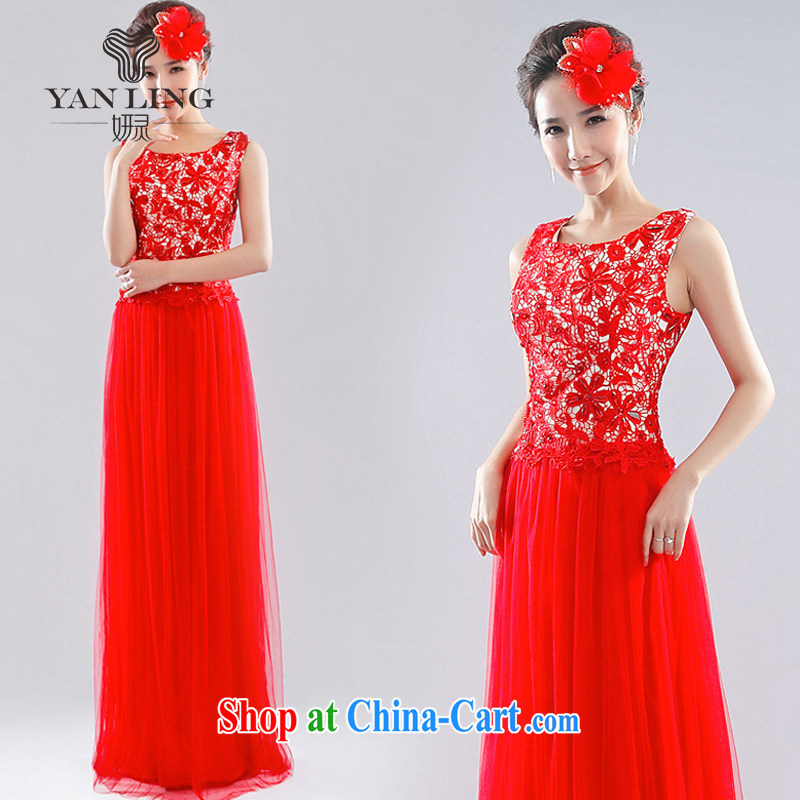 2015 red dress Korean version of the new bride, toast cultivating their marriage wedding field shoulder-length, 1007 LF blue L, her spirit, and shopping on the Internet
