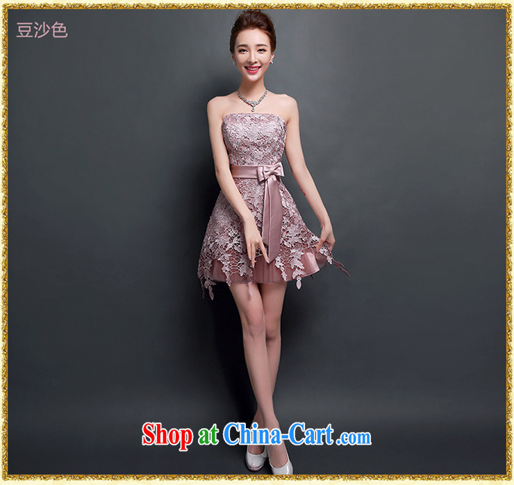 Wedding toast Evening Dress new summer 2015, stylish and wiped his chest wedding beauty moderator banquet party night short dresses ball pleasant bridal silver XXL pictures, price, brand platters! Elections are good character, the national distribution, so why buy now enjoy more preferential! Health