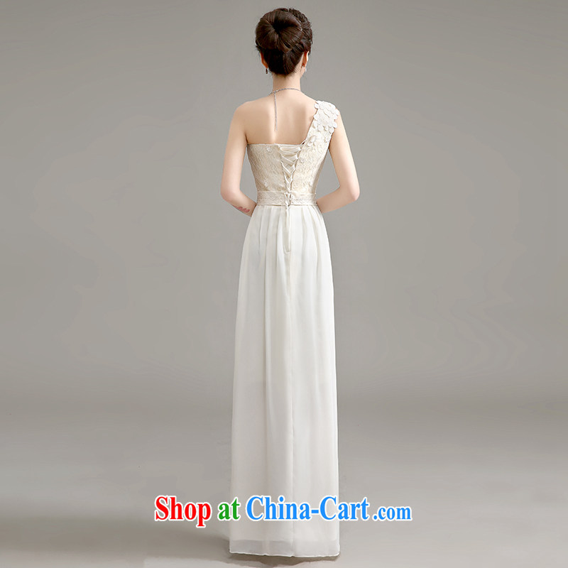 Summer 2015 new bridesmaid dresses in long marriage bridesmaid clothing sister dress evening dress uniform who graduated from small dress girls white to make the $30 does not return clothing, love, and shopping on the Internet