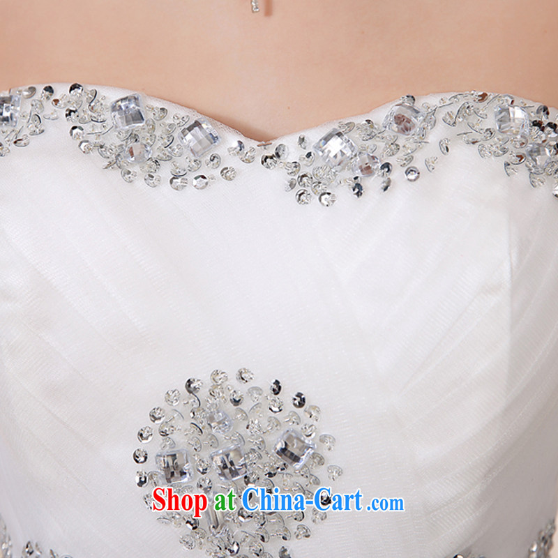 Yi is still love 2015 new wedding dresses beauty red short erase chest bridal wedding toast clothing sexy bridesmaid evening dress small dress girl wedding toast clothing spring and summer white to make the $30 does not return, and love, and shopping on t