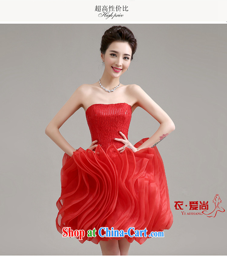 Clothing and love is still Evening Dress 2015 new Korean fashion red short banquet toast Service Bridal spring and summer moderator dress female Red to make the $30 does not return pictures, price, brand platters! Elections are good character, the national distribution, so why buy now enjoy more preferential! Health