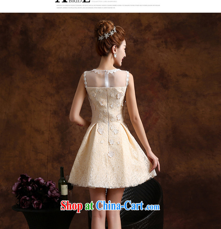 White first to approximately 2015 spring and summer new bridesmaid serving short bridal toast serving sister's small dress evening banquet hosted dress red tailored contact Customer Service pictures, price, brand platters! Elections are good character, the national distribution, so why buy now enjoy more preferential! Health