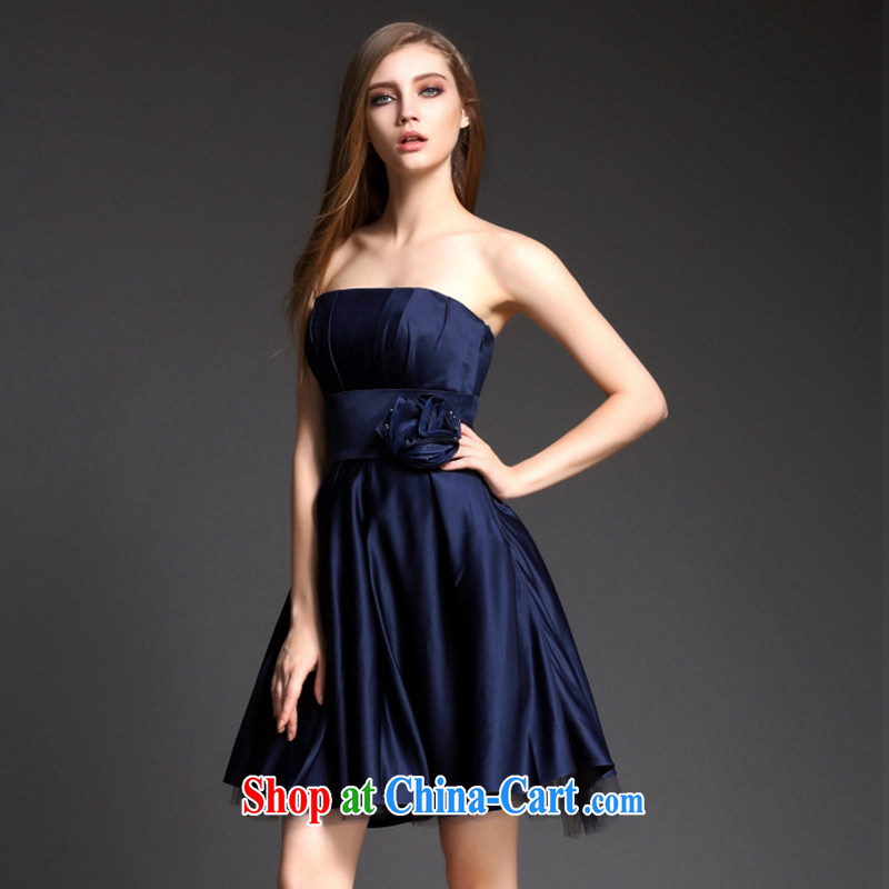 Caynova 2015 name-yuan and stylish Lady style dress skirt the field for bare chest dress dark blue XL, Caynova, and shopping on the Internet