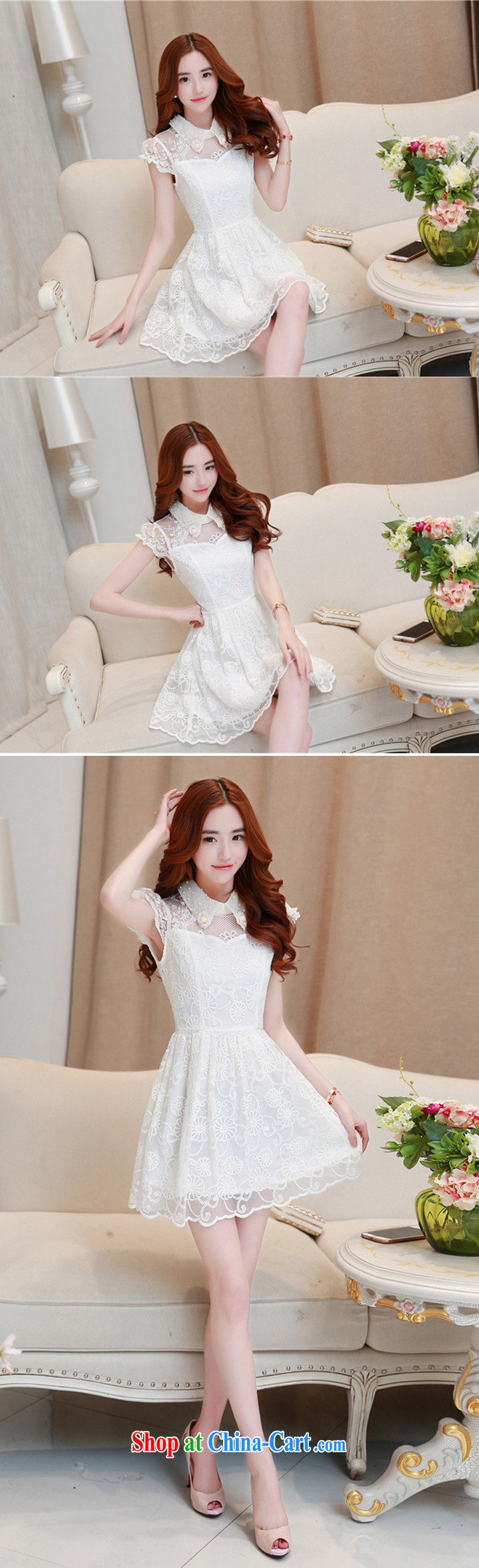 Golden Harvest, poetry helped Connie to pack 2015 new lace princess dolls dress collar dresses Evening Dress 8.002055 billion white XL pictures, price, brand platters! Elections are good character, the national distribution, so why buy now enjoy more preferential! Health