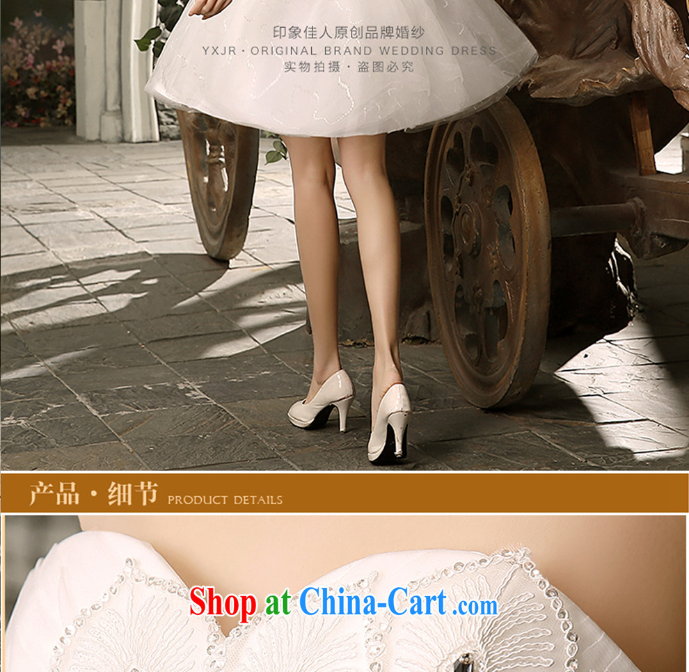 Impressive high Leigh 2015 new shoulders and stylish bridesmaid dresses small Web yarn lace light drill short evening dress shaggy skirts H 1057 XL pictures, price, brand platters! Elections are good character, the national distribution, so why buy now enjoy more preferential! Health