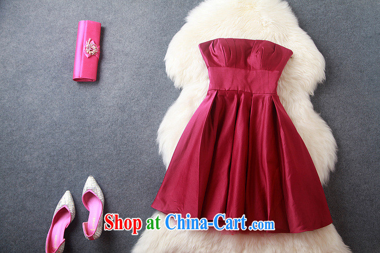 Blue rain bow in accordance with * 2015 yuan a stylish literary Lady style ceremony dress dress dress a field for erase chest dresses T 3148 pink XL pictures, price, brand platters! Elections are good character, the national distribution, so why buy now enjoy more preferential! Health
