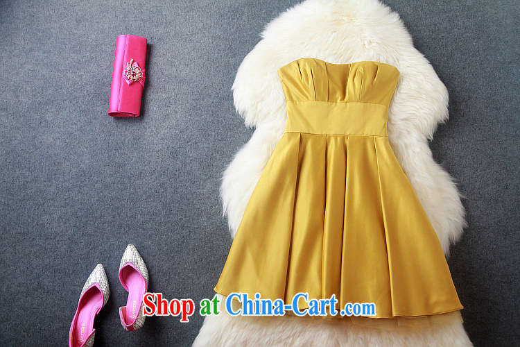 Blue rain bow in accordance with * 2015 yuan a stylish literary Lady style ceremony dress dress dress a field for erase chest dresses T 3148 pink XL pictures, price, brand platters! Elections are good character, the national distribution, so why buy now enjoy more preferential! Health