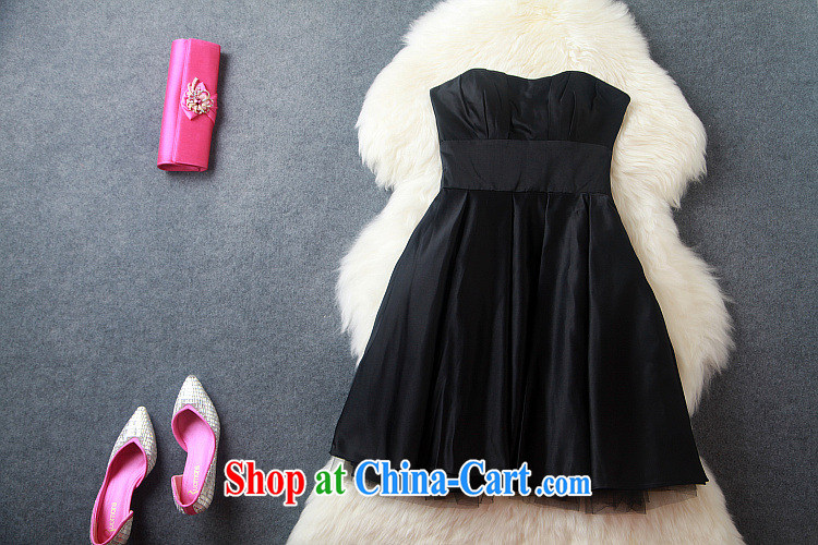 Blue rain bow in accordance with * 2015 yuan a stylish literary Lady style ceremony dress dress dress a field for erase chest dresses T 3148 black XL pictures, price, brand platters! Elections are good character, the national distribution, so why buy now enjoy more preferential! Health