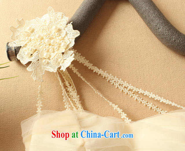 A flower name 2015 yuan style three-dimensional flowers the shoulder the shoulder is not Rules Web yarn shaggy skirts and sisters dress bridesmaid dress 8875 #apricot are code pictures, price, brand platters! Elections are good character, the national distribution, so why buy now enjoy more preferential! Health