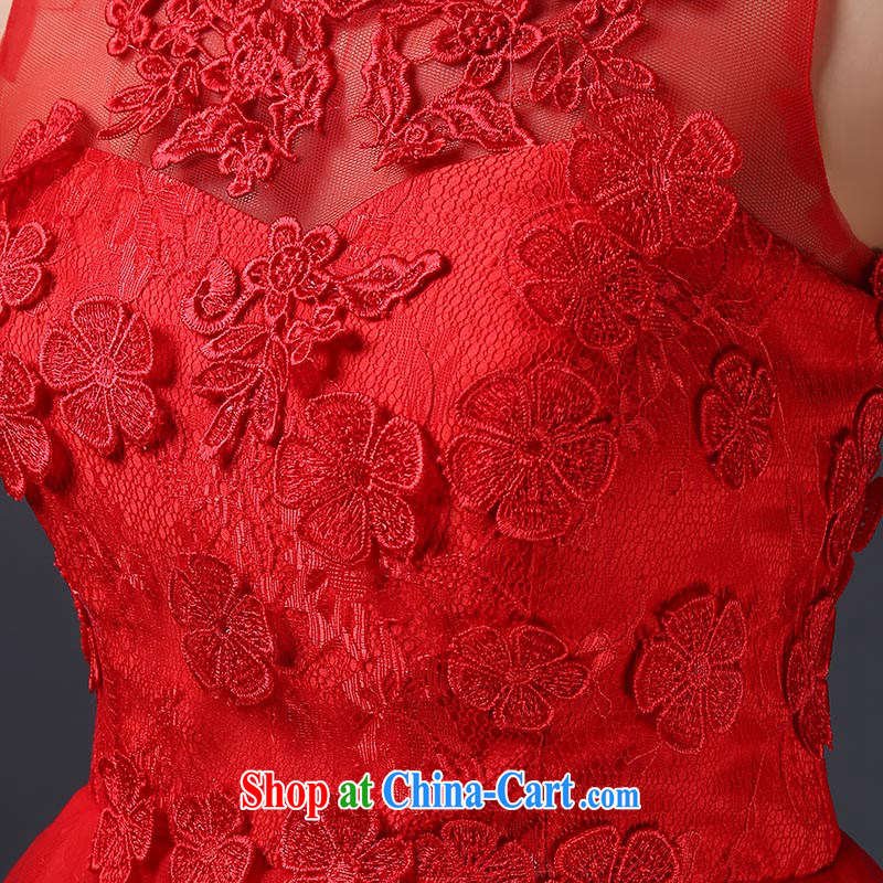 7-Color 7 tone 2015 new bride toast serving short banquet dress tie-Sau San wedding dresses L 038 red tailored (final), 7 color 7 tone, and, shopping on the Internet