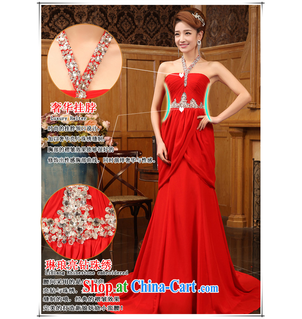2015 summer dress small tail is also beauty package and red stylish bridesmaid photo building moderator fresh dress wedding dresses, beautiful yarn direct pictures, price, brand platters! Elections are good character, the national distribution, so why buy now enjoy more preferential! Health