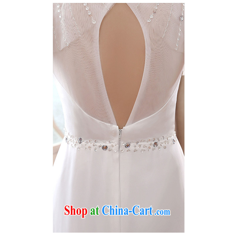 The beautiful yarn 2015 New Field shoulder-su graphics thin shoulders with beauty dress sense of back exposed V collar bridal dresses wedding factory direct, beautiful yarn (nameilisha), and, on-line shopping