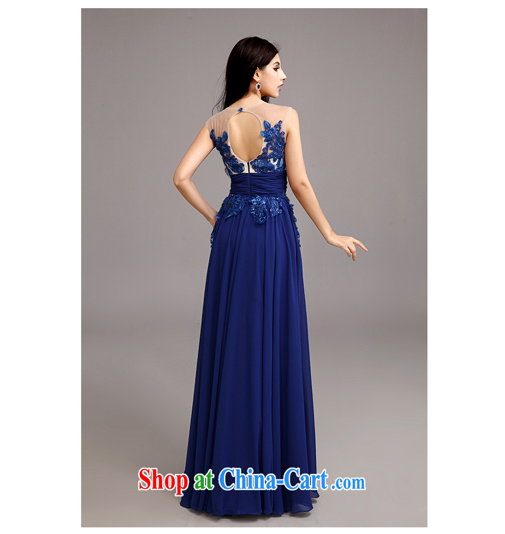 The beautiful yarn a shoulder with 2015 dress new sexy shoulders back exposed warranty silhouette floor royal blue wedding dresses Factory Original direct, pictures, price, brand platters! Elections are good character, the national distribution, so why buy now enjoy more preferential! Health