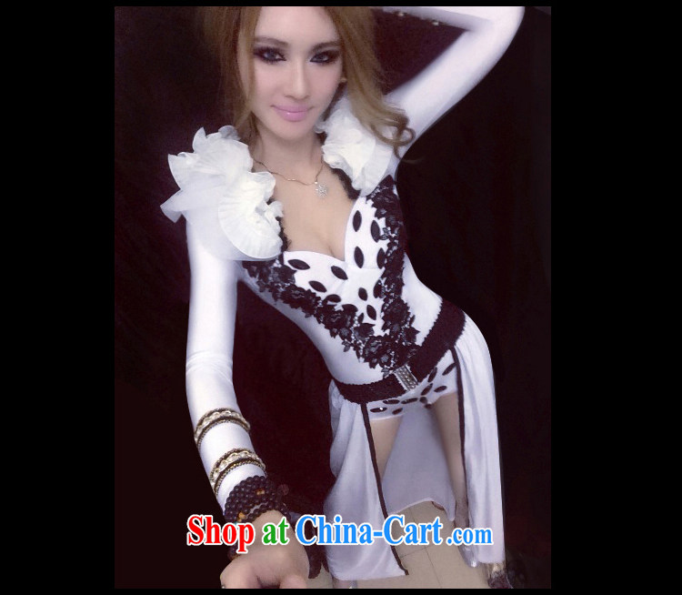 Dance ballet in the United States and Europe, bar night show DS serving sexy lace female singer service DJ dancer clothing white are code pictures, price, brand platters! Elections are good character, the national distribution, so why buy now enjoy more preferential! Health