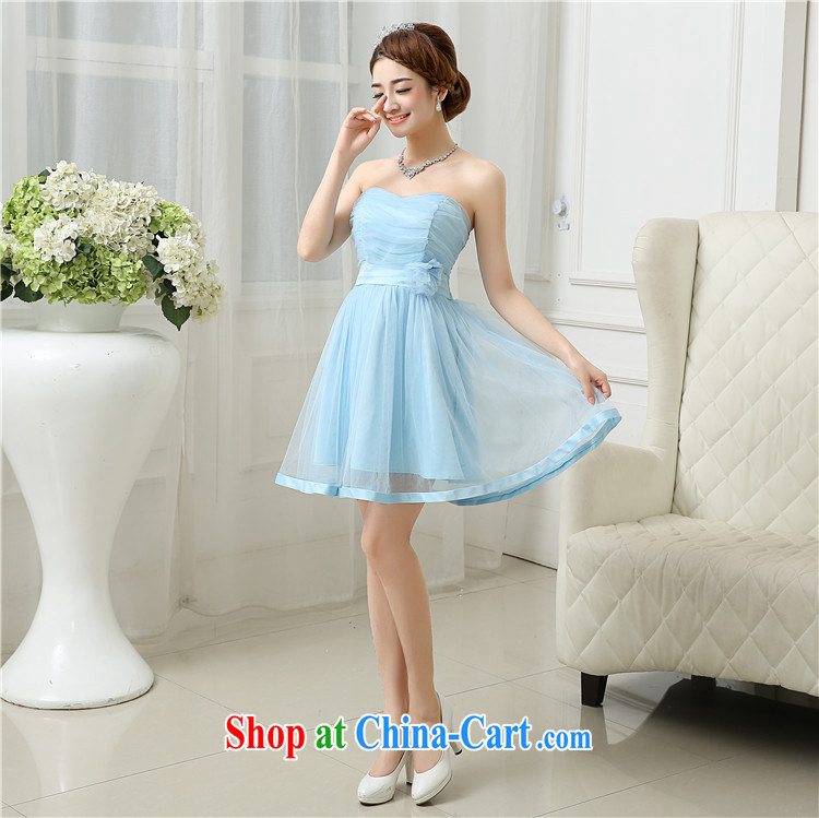 There's a new bridesmaid dresses in short, chest bare minimum dress sister dress banquet summer, 52,613 pink, code pictures, price, brand platters! Elections are good character, the national distribution, so why buy now enjoy more preferential! Health