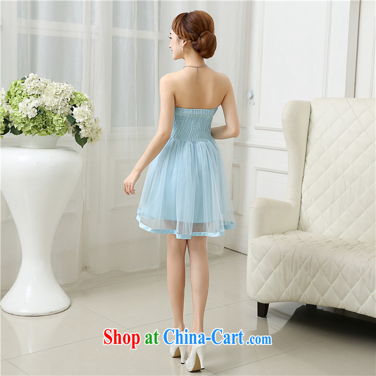 There's a new bridesmaid dresses in short, chest bare minimum dress sister dress banquet summer, 52,613 pink, code pictures, price, brand platters! Elections are good character, the national distribution, so why buy now enjoy more preferential! Health