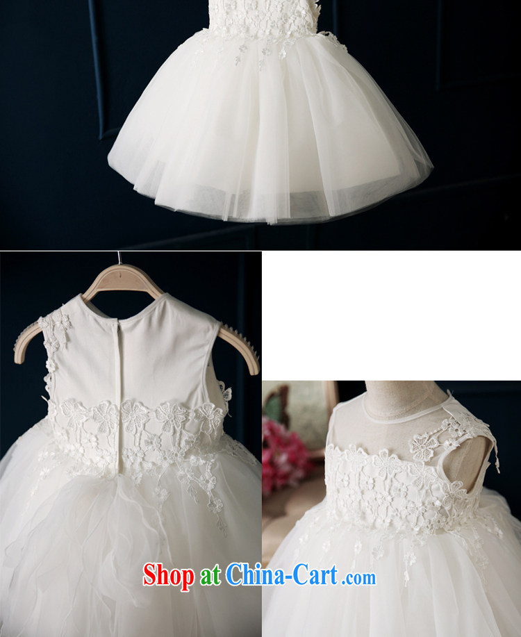 Pure bamboo love yarn flower girl dress 2015 spring and summer New children dress dress Princess wedding girls flower show the shaggy dress white 130 CM pictures, price, brand platters! Elections are good character, the national distribution, so why buy now enjoy more preferential! Health