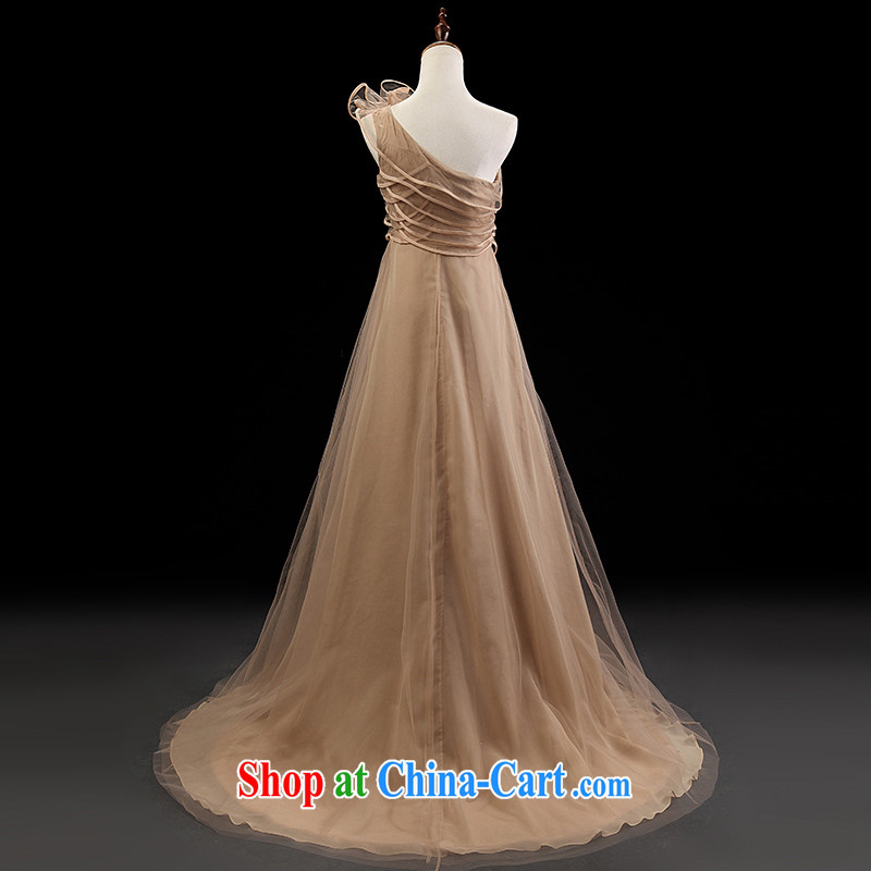 Love, Ms Audrey EU marriages served toast Brown, shoulder-length, and tail wedding dresses 2015 stylish new beauty dress L 36,051 brown advanced customization, Paul love, Ms Audrey EU, shopping on the Internet