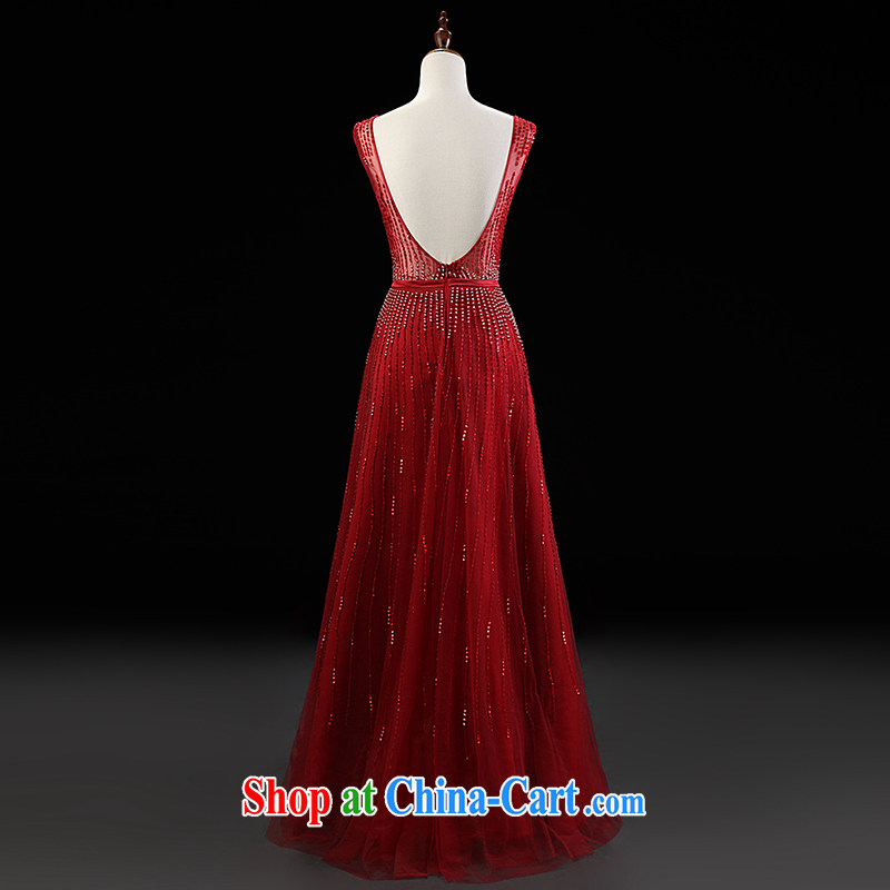 Love, Ms Audrey EU marriages served toast red lace back exposed long-tail wedding dresses 2015 stylish new beauty dress L 35,021 red advanced customization, Paul love, Ms Audrey EU, and shopping on the Internet