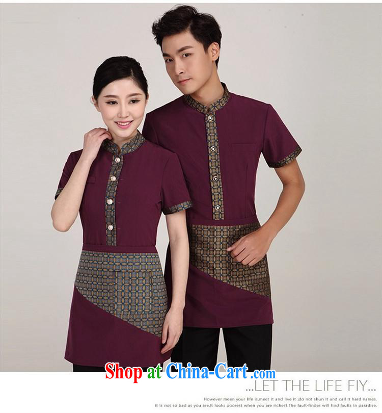 Black butterfly hotel men and women clothing summer short-sleeved attendants clothing Hot Pot Restaurant Restaurant men (red) XXL pictures, price, brand platters! Elections are good character, the national distribution, so why buy now enjoy more preferential! Health