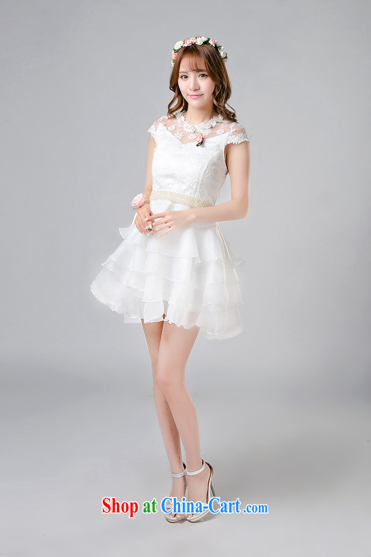 Honey, Addis Ababa New Style embroidery lace beaded collar cake dress with short-sleeved lace shaggy European root dress dress bridesmaid dress evening Annual Show white pictures, price, brand platters! Elections are good character, the national distribution, so why buy now enjoy more preferential! Health