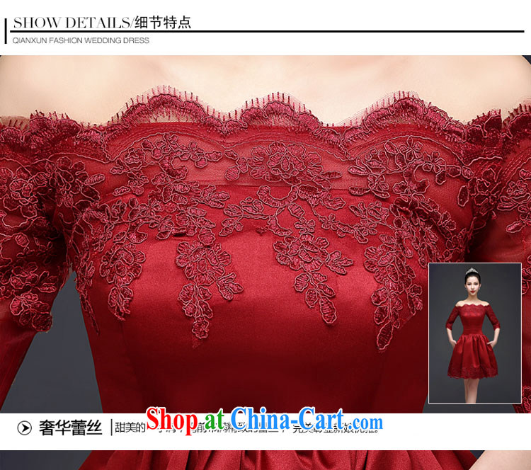 Connie focus summer 2015 new stylish marriages red bows serve a field shoulder lace short sleeves in evening dress girl spring 0005 LF wine red tailored final pictures, price, brand platters! Elections are good character, the national distribution, so why buy now enjoy more preferential! Health