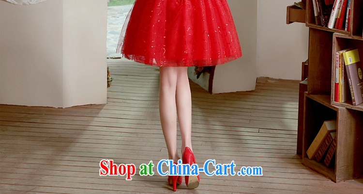 Honey, bride bridal dresses wedding toast service 2015 summer short erase chest Korean video thin betrothal dinner dress red L pictures, price, brand platters! Elections are good character, the national distribution, so why buy now enjoy more preferential! Health