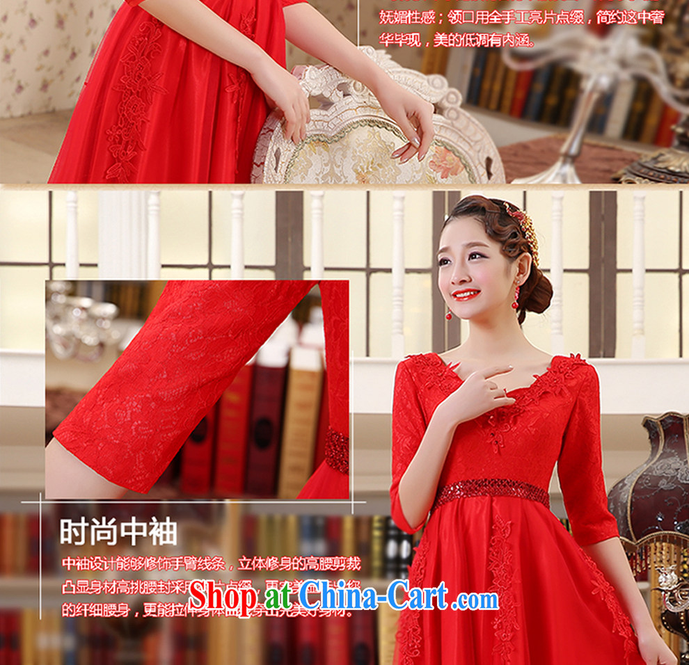 Leigh impression wedding dresses 2015 new marriages served toast dress red long evening dress L 2039 XL pictures, price, brand platters! Elections are good character, the national distribution, so why buy now enjoy more preferential! Health