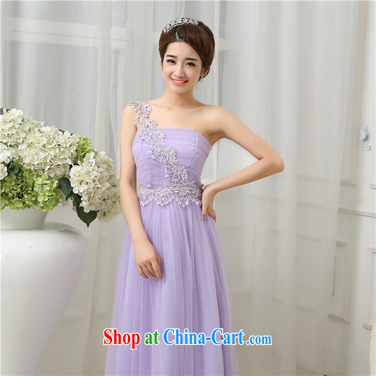 There's a new spring and summer bridesmaid dress wiped his chest bridesmaid sisters served as long bridesmaid 5279 serving light purple pictures, price, brand platters! Elections are good character, the national distribution, so why buy now enjoy more preferential! Health